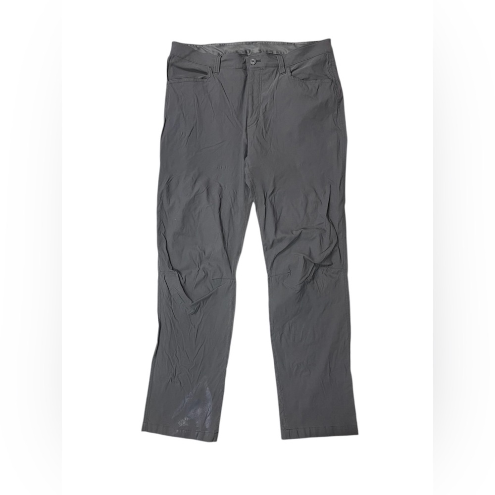 Eddie Bauer Men’s Size 36X32 Solid Gray Outdoor Chinos Pants